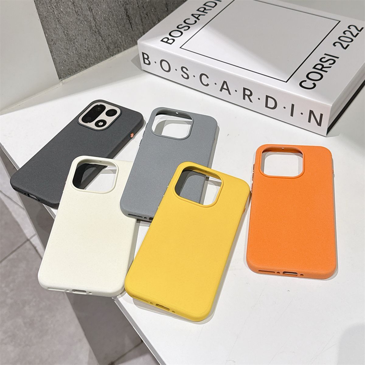 Matte Hard Pc Back Case - جراب حماية فاخر من الحجر الرملي