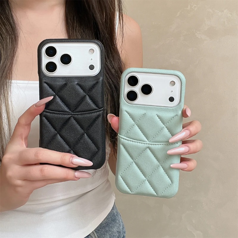 Leather Wallet Card Holder Phone Cover - فتحة للبطاقات محفظة حامل جراب هاتف