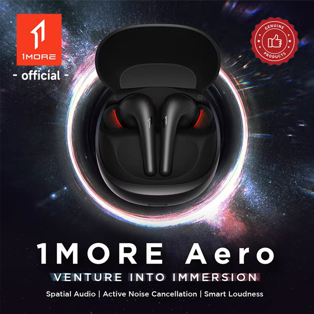 Earphones - سماعات أذن لاسلكية 1MORE Aero مع