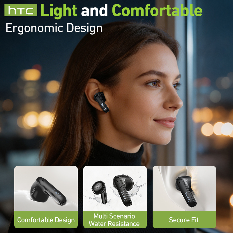 سماعات أذن لاسلكية HTC NE94 لل - مراجعة Earphones وسعره