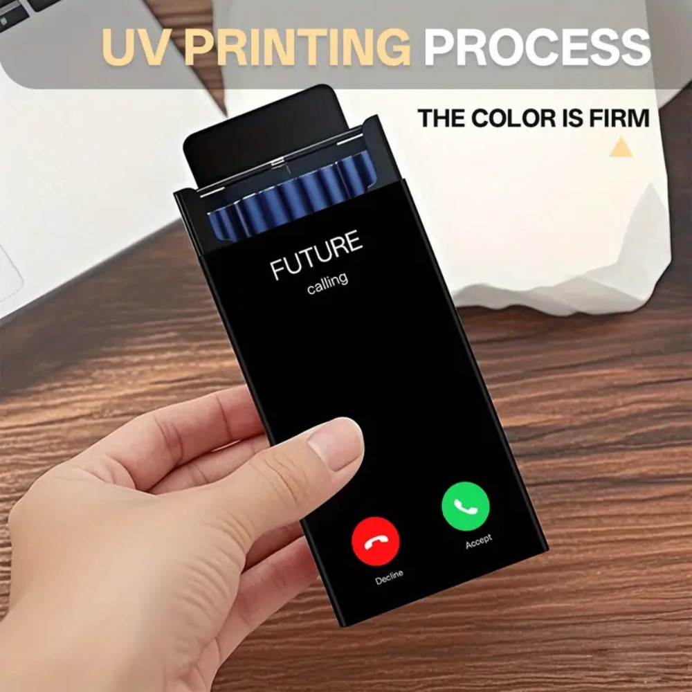علبة سجائر معدنية أنيقة بغطاء  - مراجعة Phone Cases وسعره