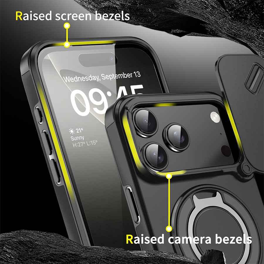 غطاء هاتف مغناطيسي متين ومقاوم - مراجعة Heavy Duty 360 Full Body Protective Case وسعره