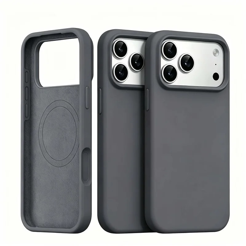 غطاء سيليكون سائل مغناطيسي لهو - مراجعة Liquid Silicone Magnetic Phone Case وسعره