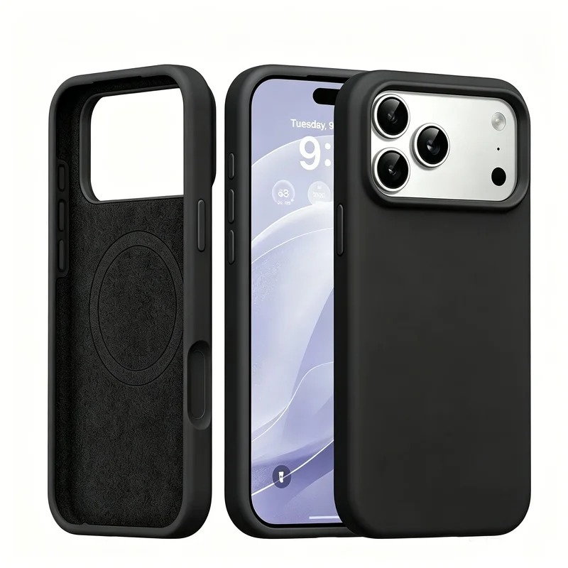 غطاء سيليكون سائل مغناطيسي لهو - مراجعة Liquid Silicone Magnetic Phone Case وسعره