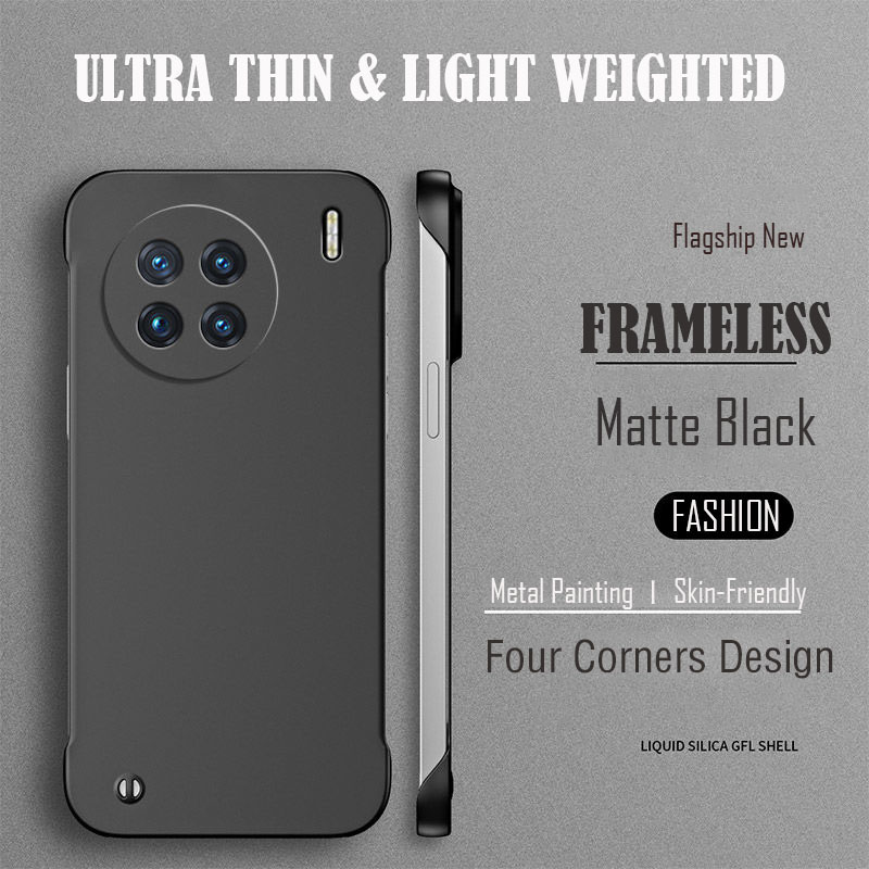 سطح معدني اللوحة رقيقة جدا فرم - مراجعة Ultra Thin Frameless Phone Cover وسعره