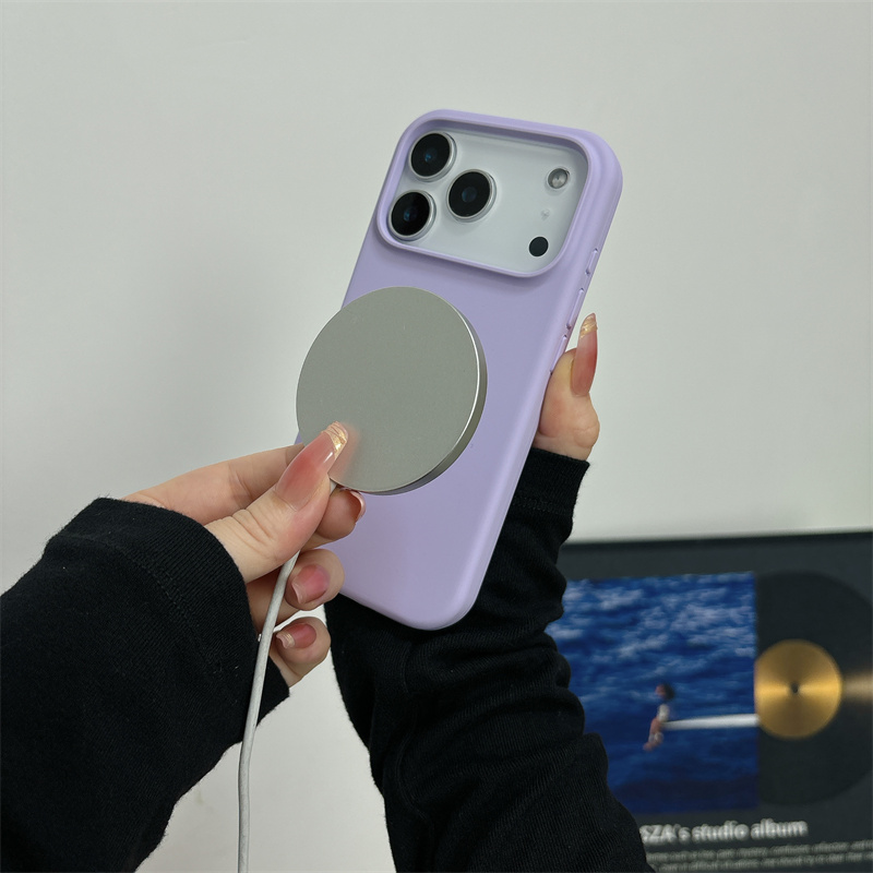 غطاء حماية مغناطيسي من السيليك - مراجعة Liquid Silicone Magnetic Phone Case وسعره