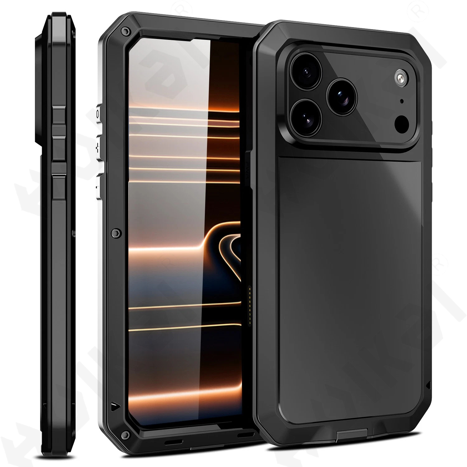 غطاء حماية معدني متين لهواتف آ - مراجعة Heavy Duty 360 Full Body Protective Case وسعره