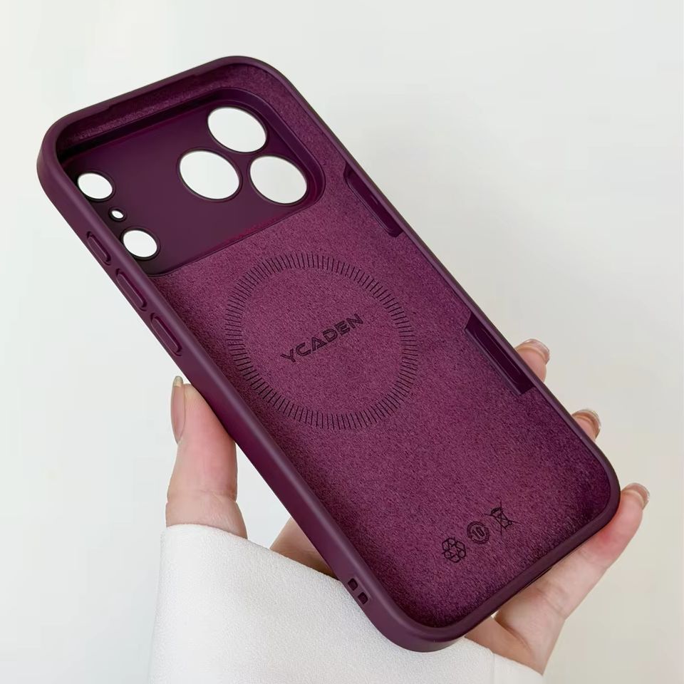 غطاء سيليكون سائل مغناطيسي أصل - مراجعة Liquid Silicone Magnetic Phone Case وسعره