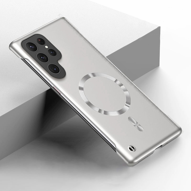 غطاء هاتف مغناطيسي رفيع بدون إ - مراجعة Ultra Thin Frameless Phone Cover وسعره