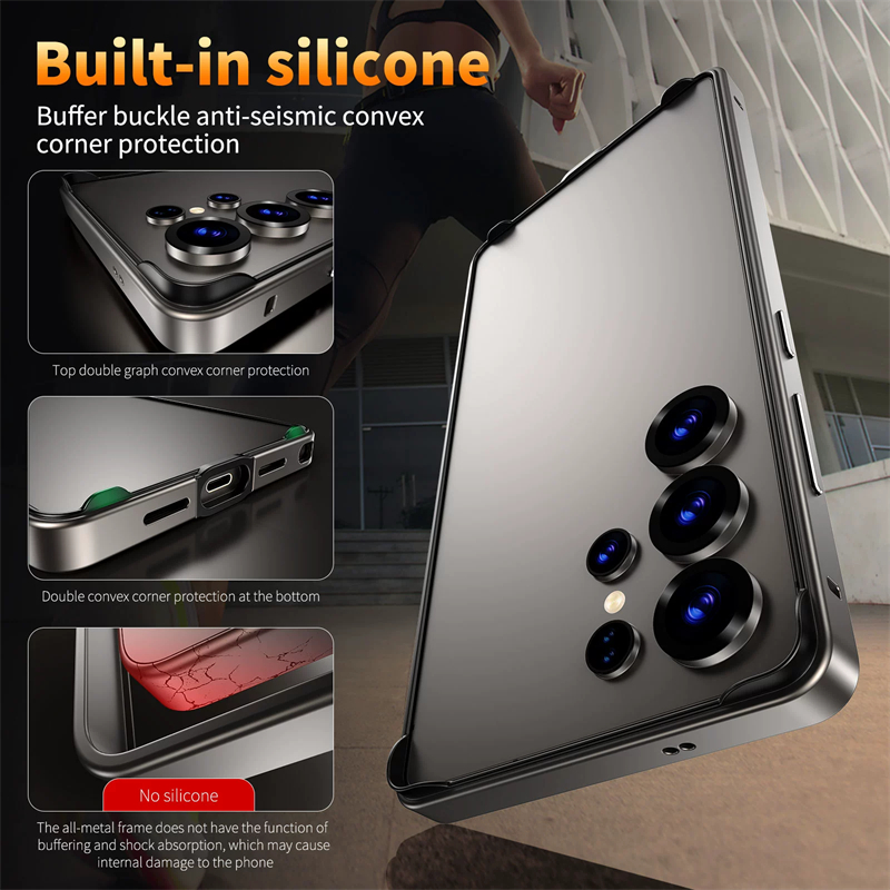حافظة لهاتف سامسونج جالاكسي S2 - مراجعة Metal Bumper Aluminum Frame Case وسعره